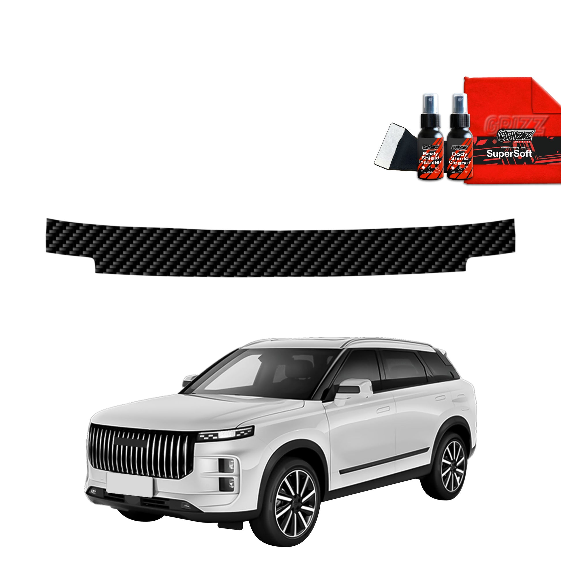 Protective film for exterior car parts – shields against scratches, chips, and scuffs