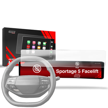 Scratch-resistant film for automotive interior elements