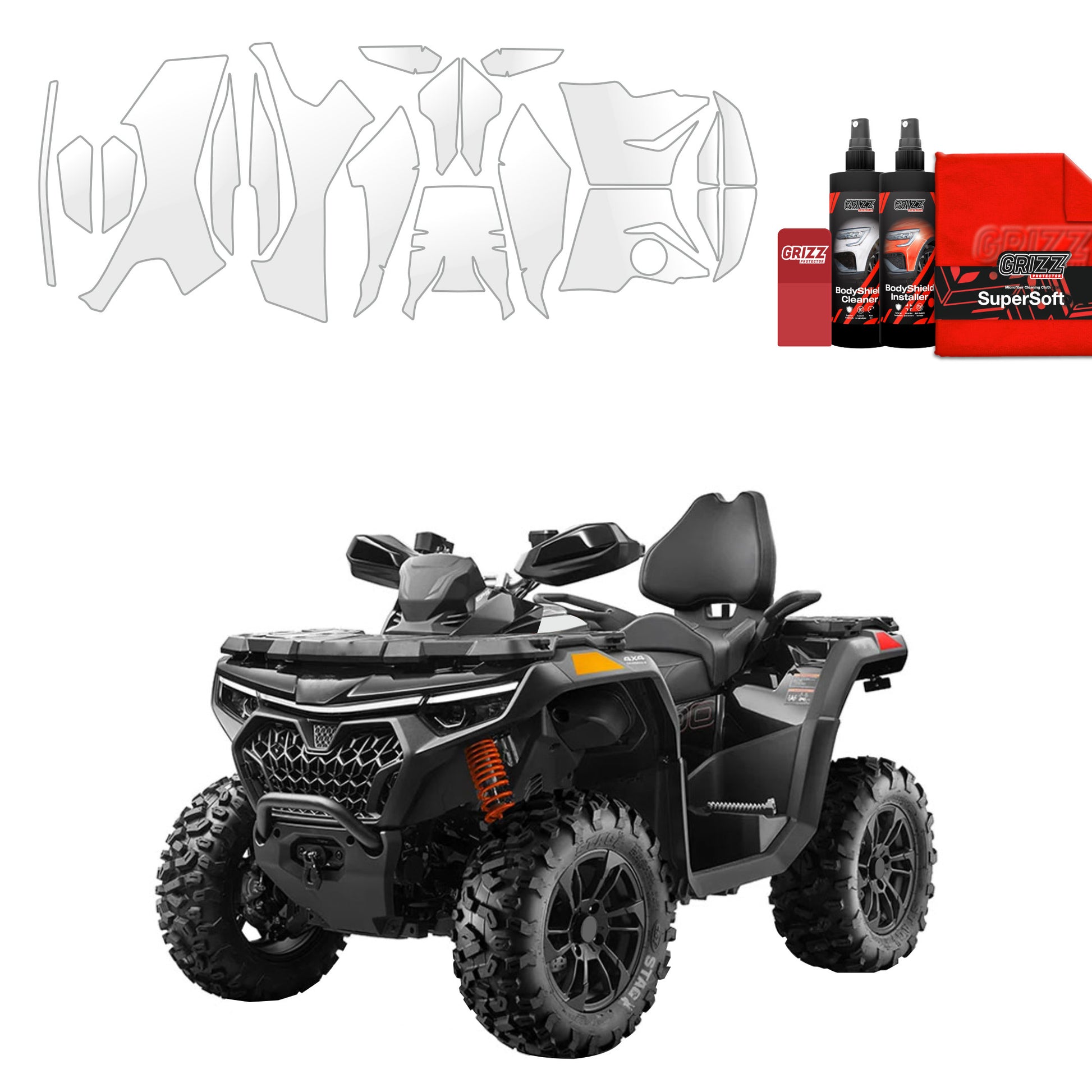 Protective film for exterior car parts – shields against scratches, chips, and scuffs