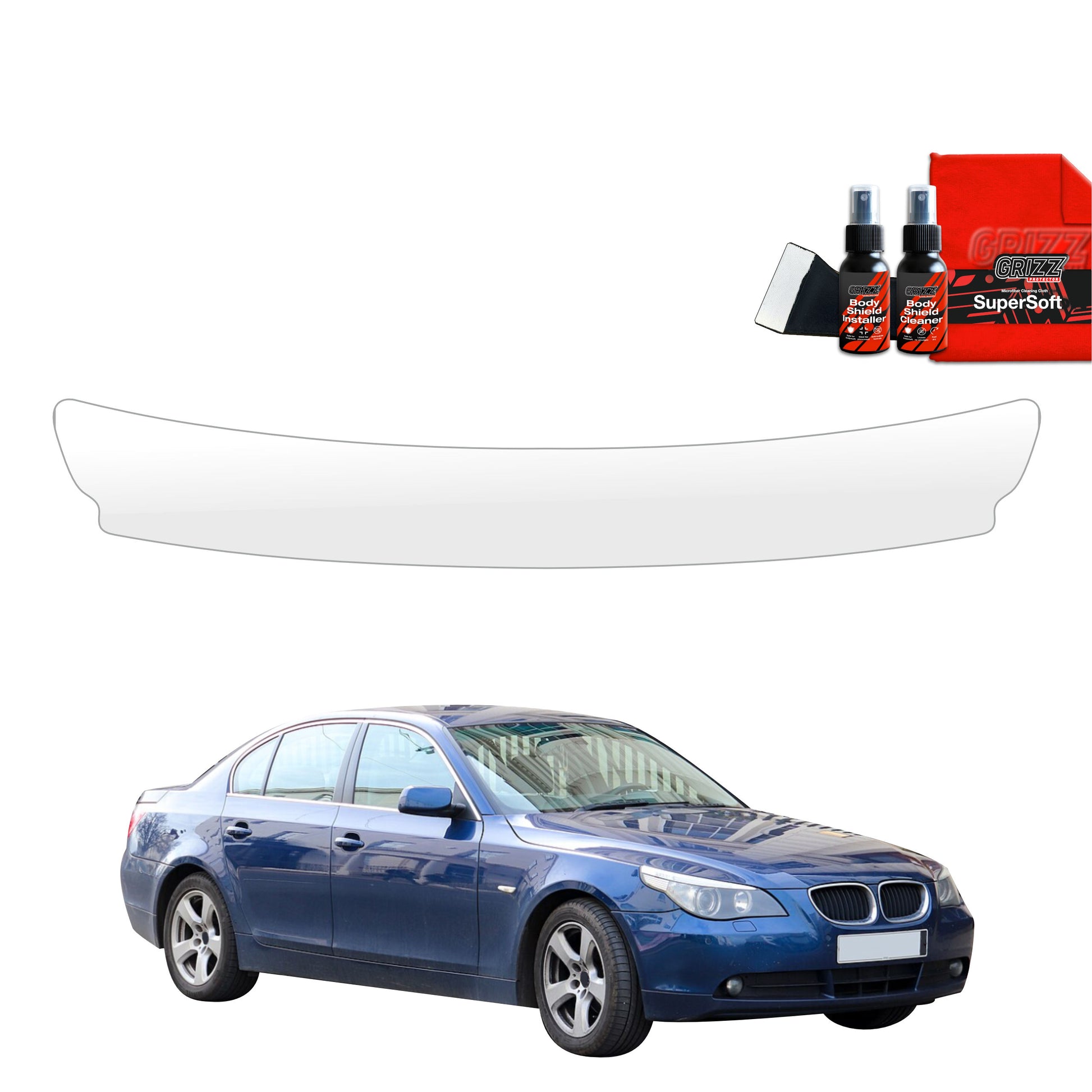 Protective film for exterior car parts – shields against scratches, chips, and scuffs