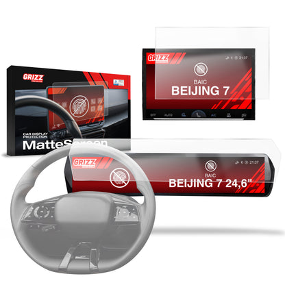 Scratch-resistant film for automotive interior elements