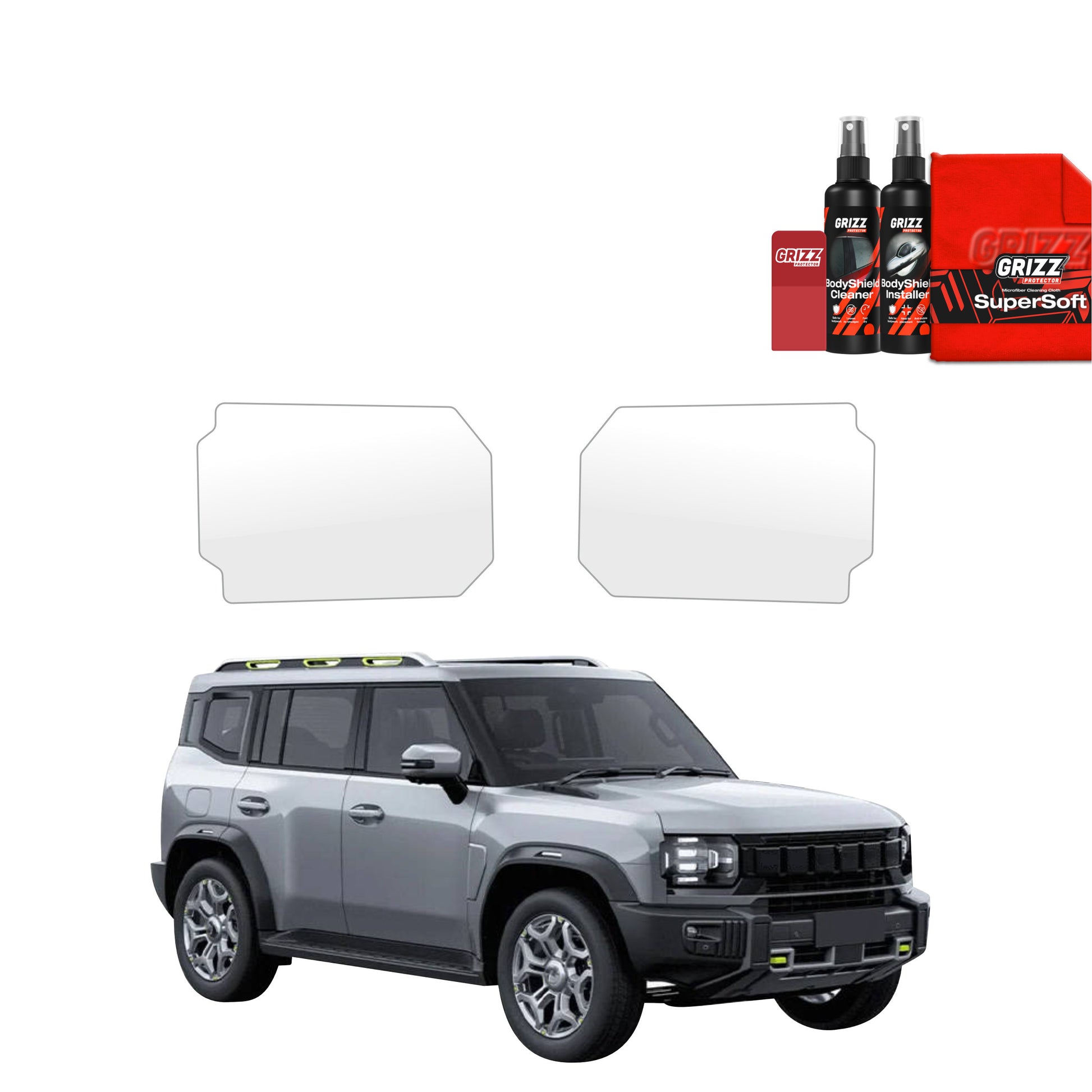 Protective film for exterior car parts – shields against scratches, chips, and scuffs