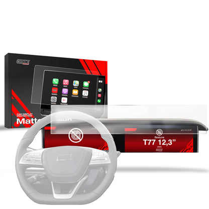 Anti-fingerprint screen protector for car touchscreen
