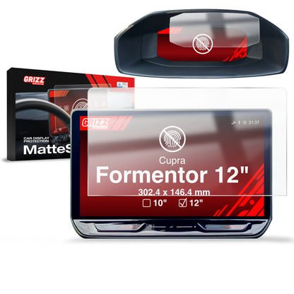 Anti-fingerprint screen protector for car touchscreen