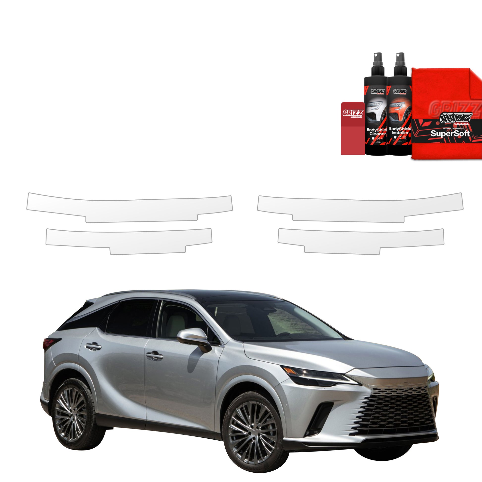 Protective film for exterior car parts – shields against scratches, chips, and scuffs