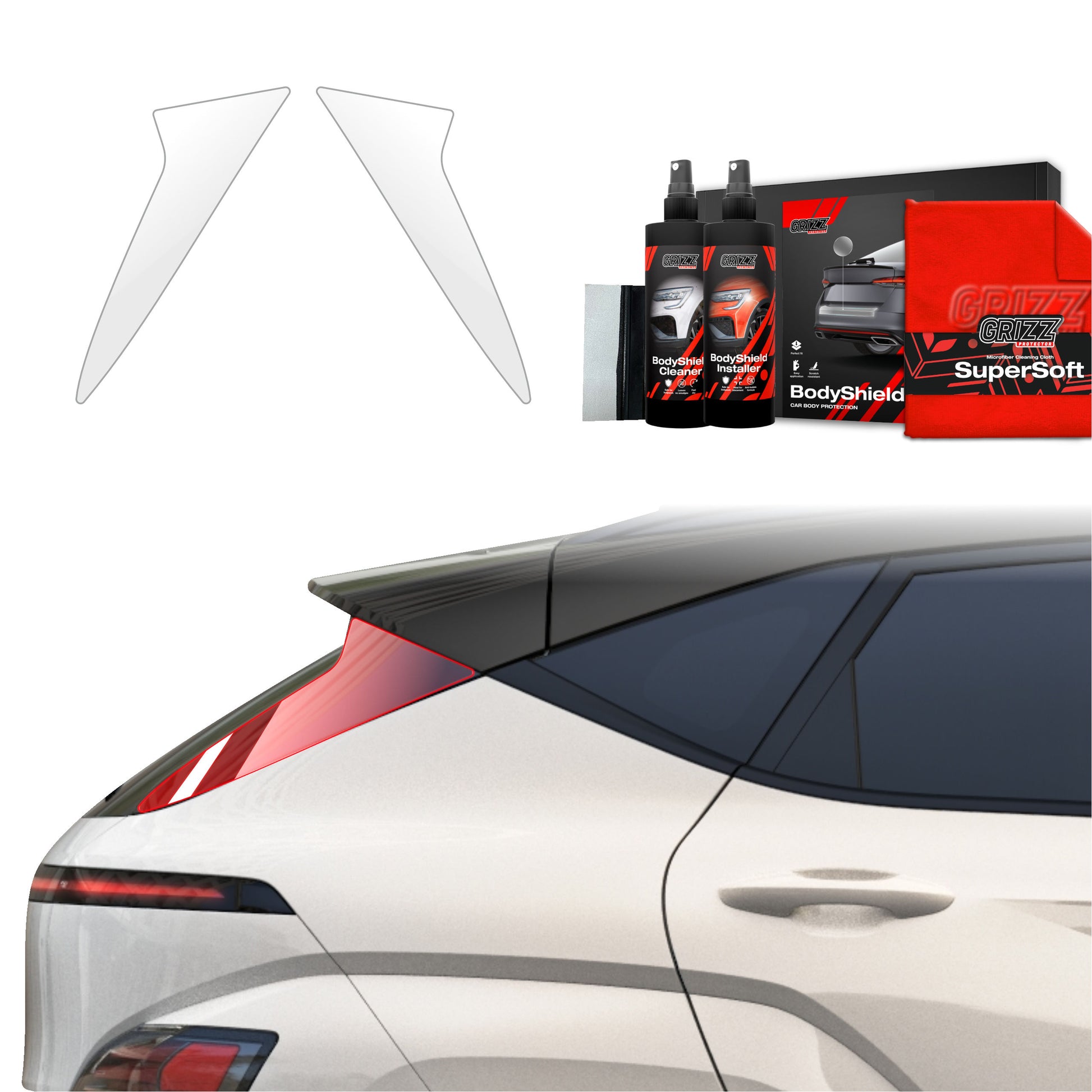 Protective film for exterior car parts – shields against scratches, chips, and scuffs