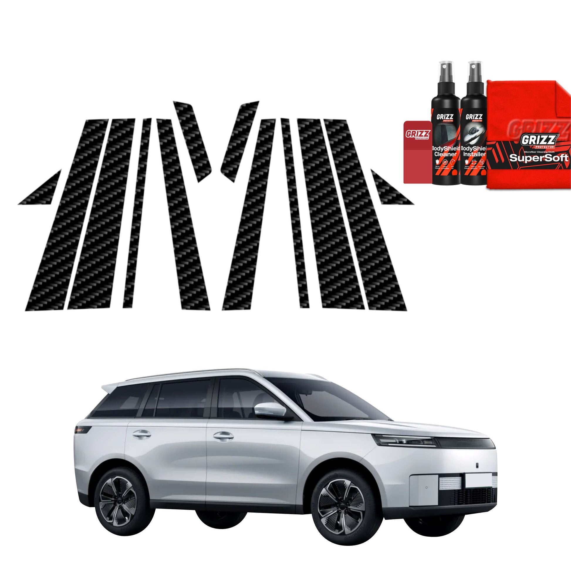 Protective film for exterior car parts – shields against scratches, chips, and scuffs