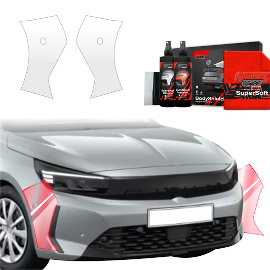 Protective film for exterior car parts – shields against scratches, chips, and scuffs