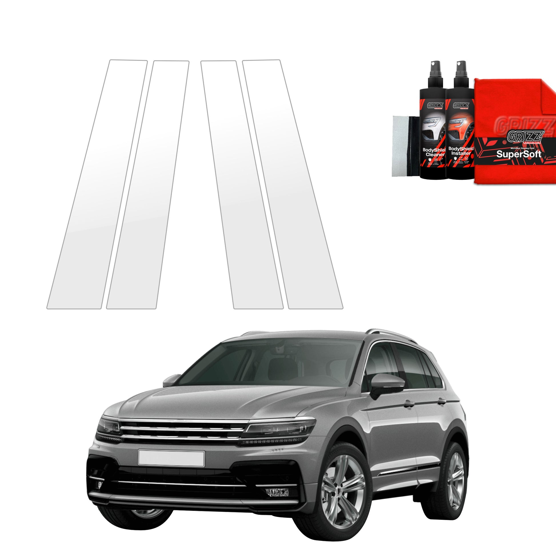 Protective film for exterior car parts – shields against scratches, chips, and scuffs