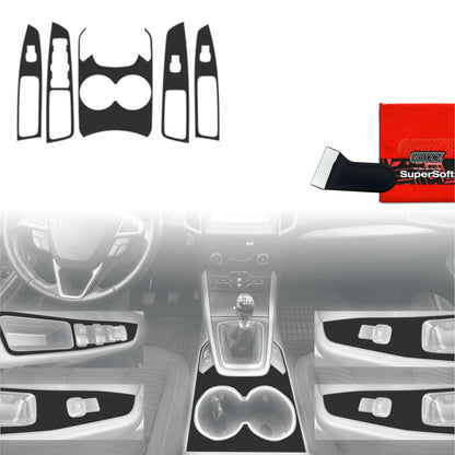 Scratch-resistant film for automotive interior elements