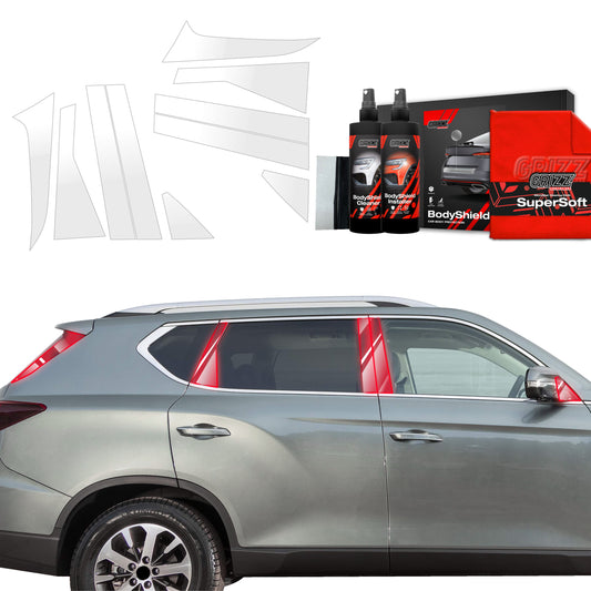 Protective film for exterior car parts – shields against scratches, chips, and scuffs