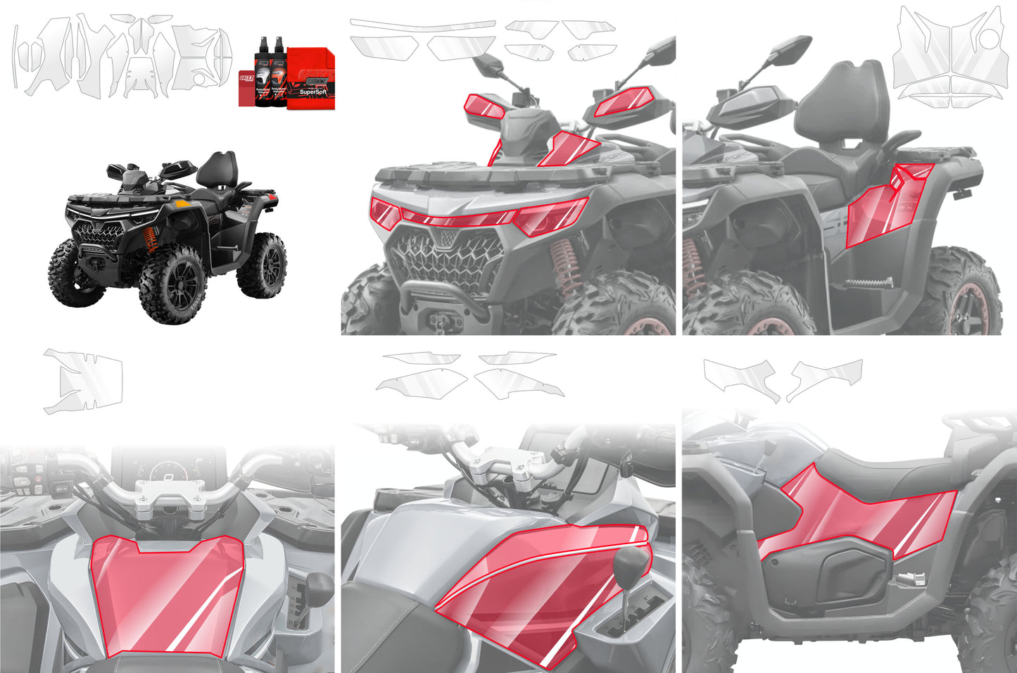 Transparent protective film for outer car areas – easy to apply and long-lasting