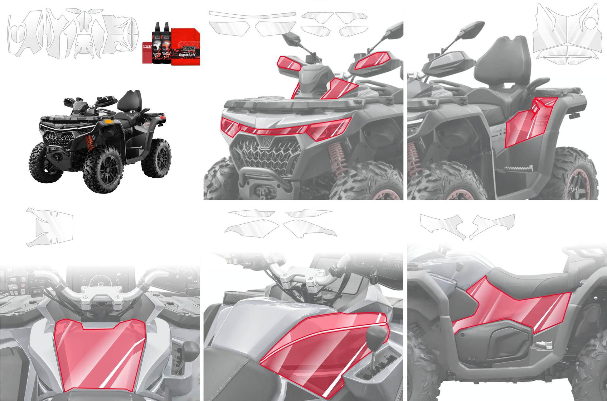 Transparent protective film for outer car areas – easy to apply and long-lasting