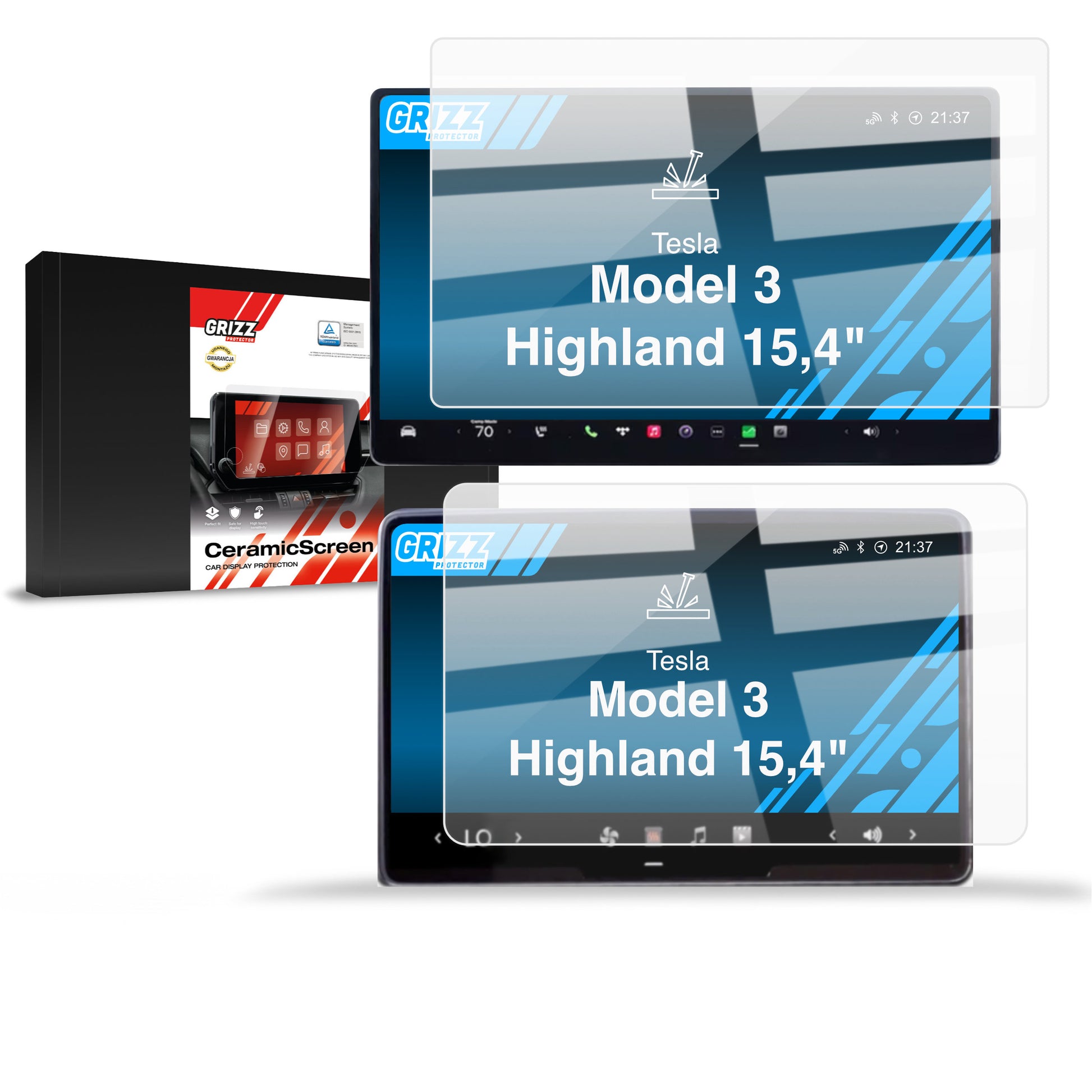 Protective film for car touchscreen display – anti-scratch and transparent