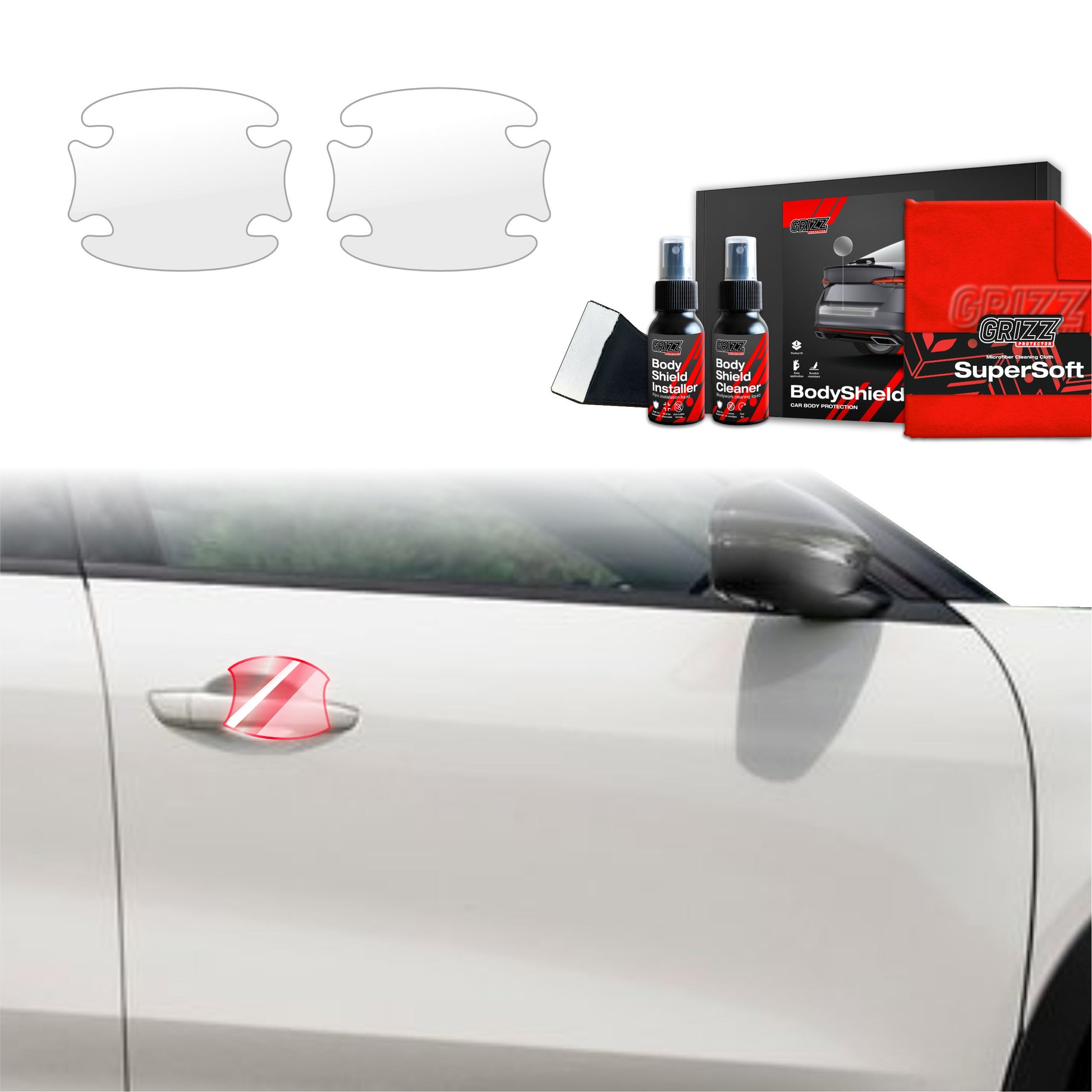 Protective film for exterior car parts – shields against scratches, chips, and scuffs