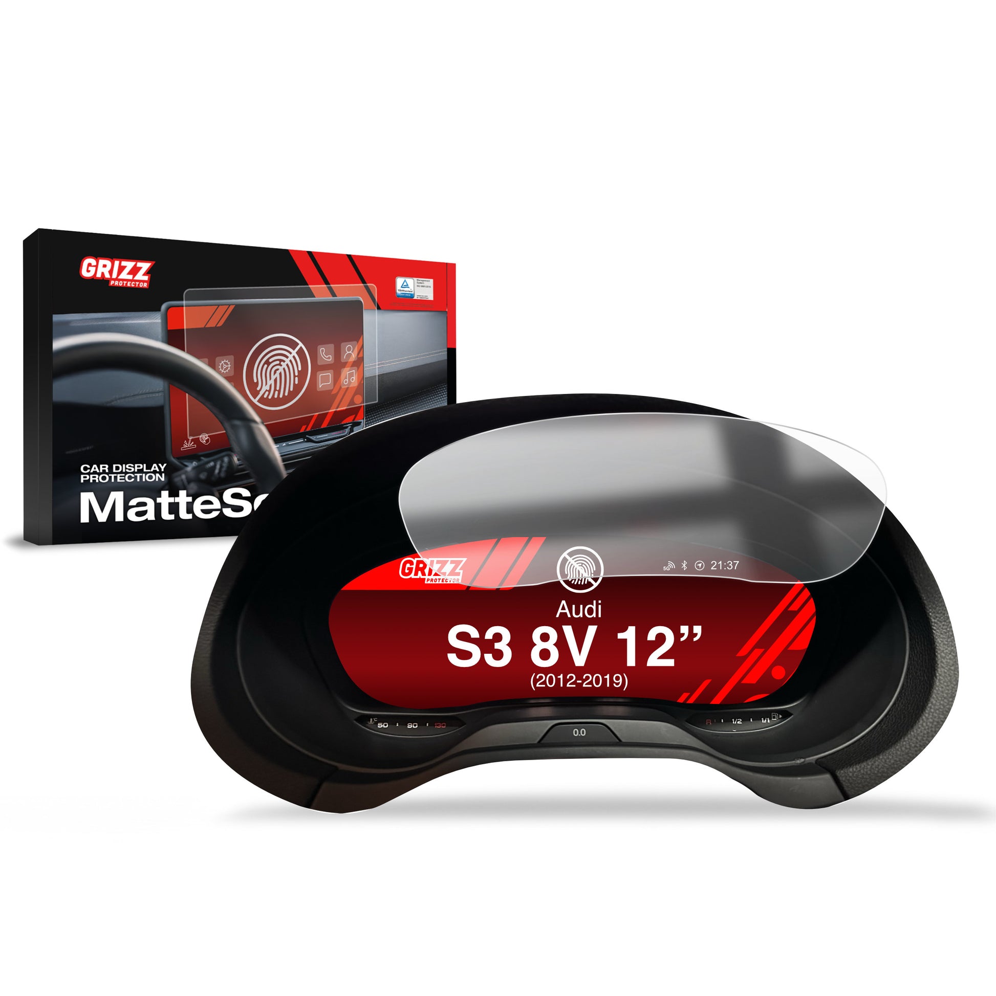 Anti-fingerprint screen protector for car touchscreen