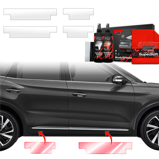 Protective film for exterior car parts – shields against scratches, chips, and scuffs