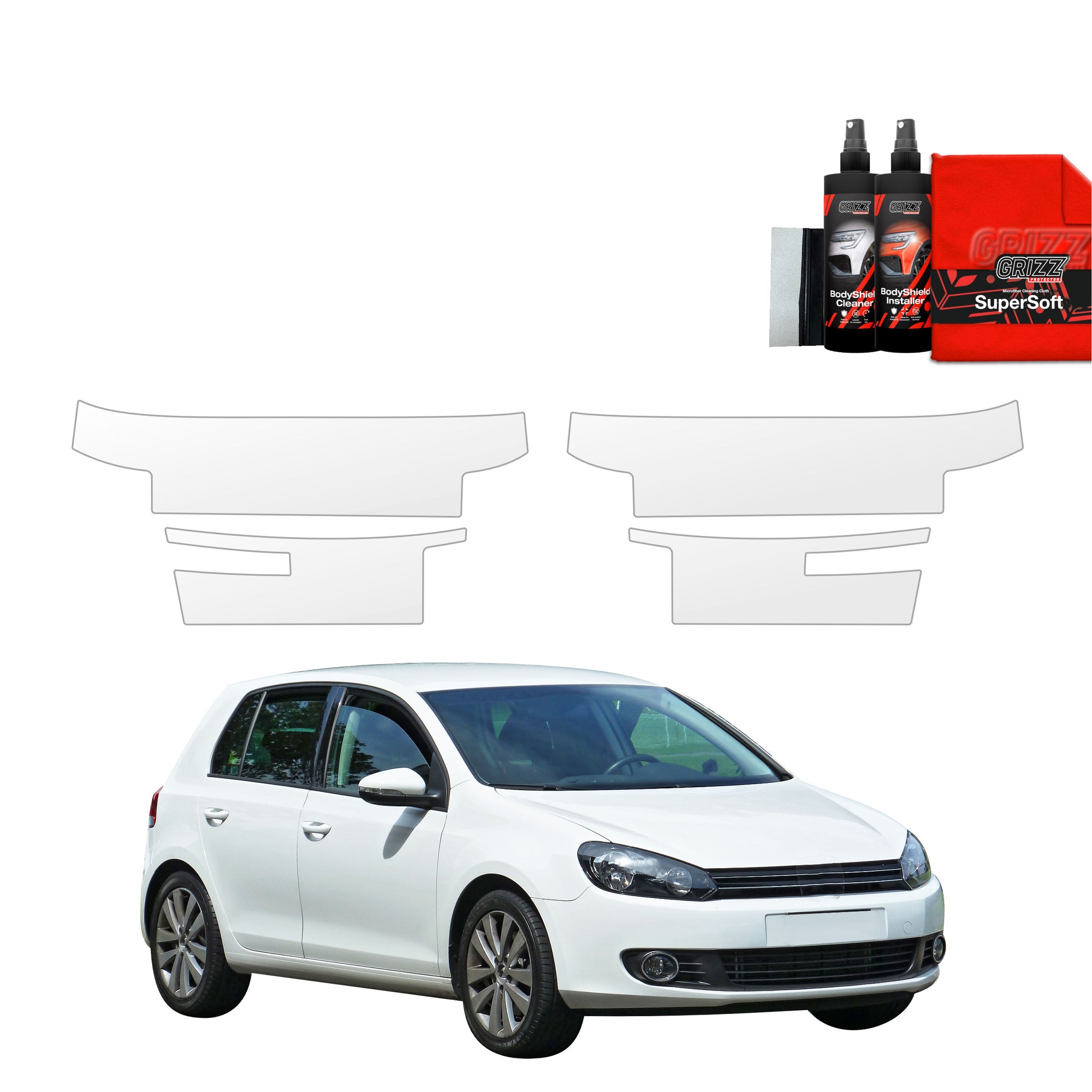 Protective film for exterior car parts – shields against scratches, chips, and scuffs