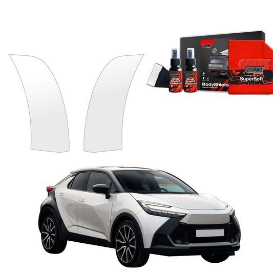 Protective film for exterior car parts – shields against scratches, chips, and scuffs
