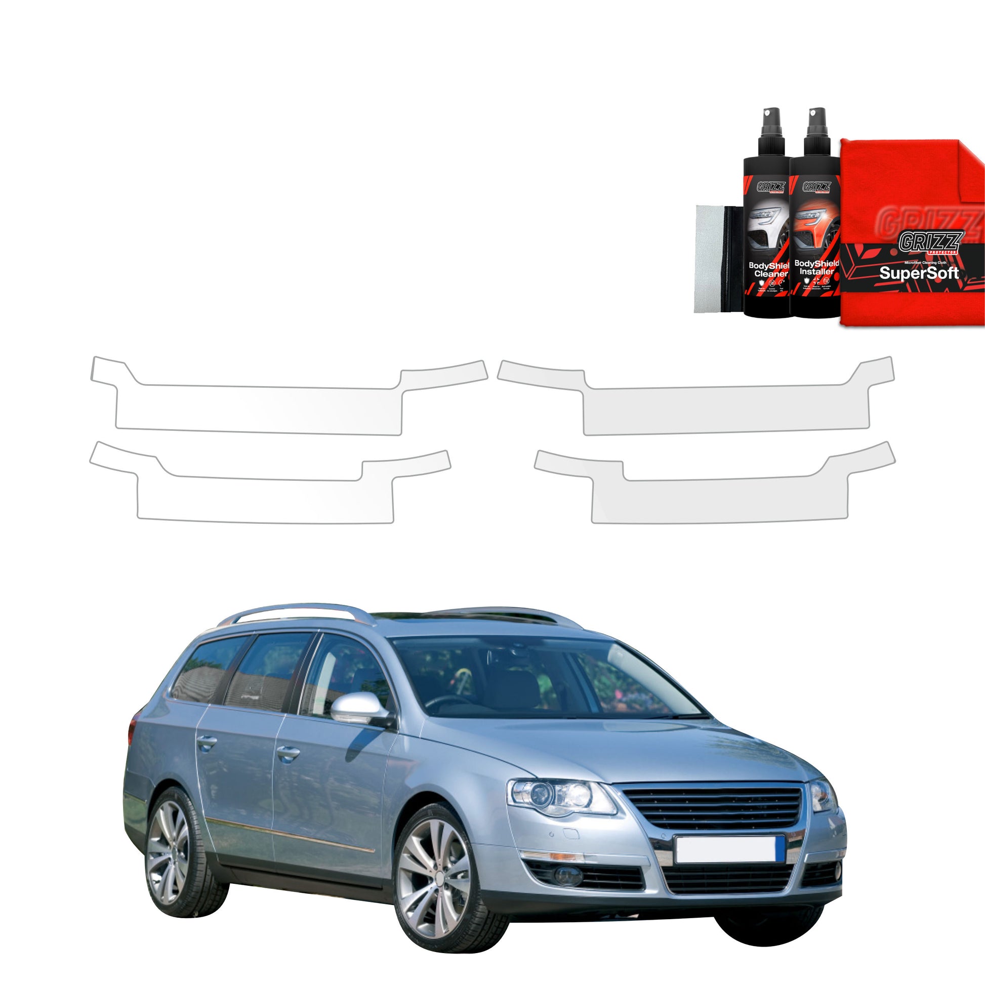Protective film for exterior car parts – shields against scratches, chips, and scuffs