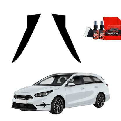Protective film for exterior car parts – shields against scratches, chips, and scuffs