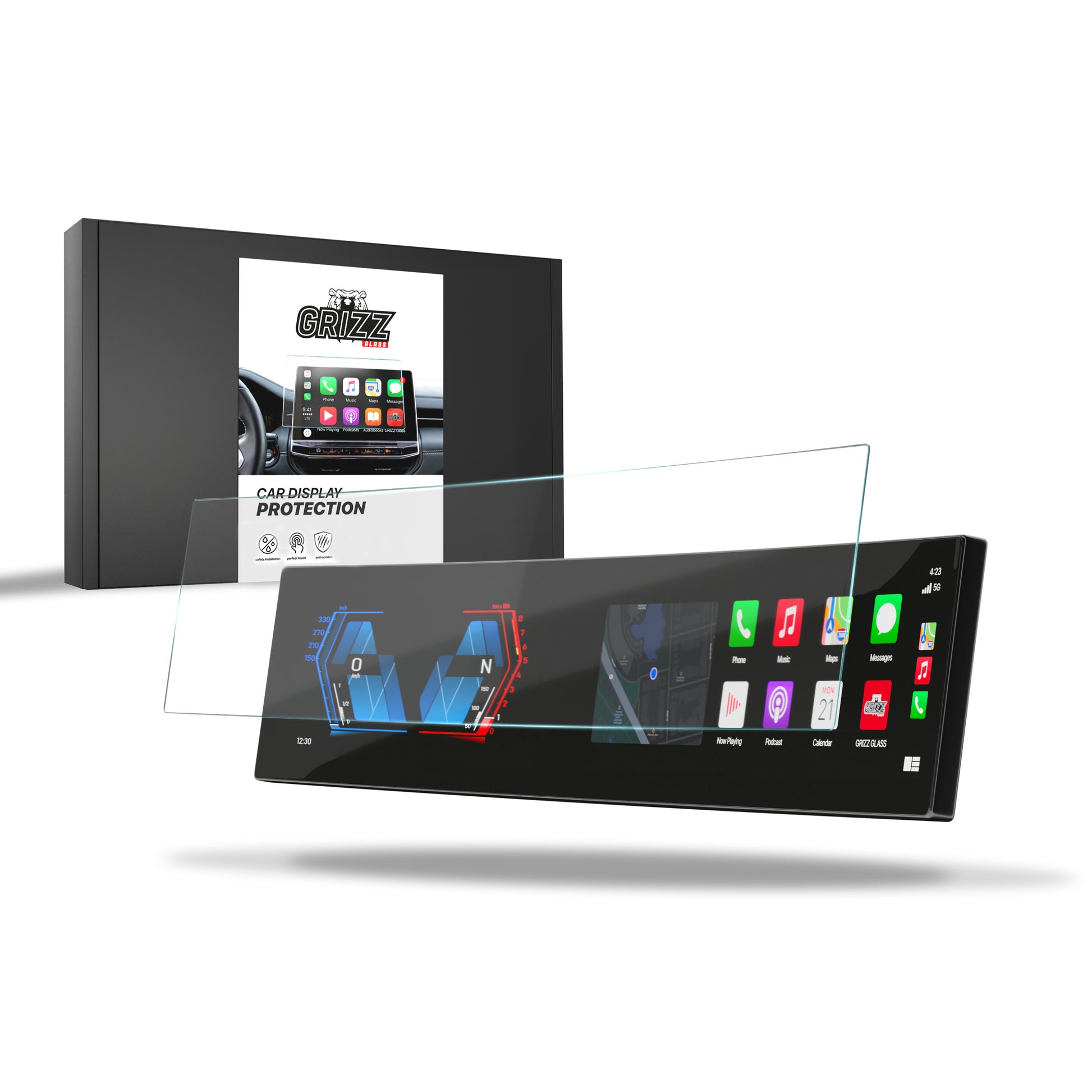 Protective film for car touchscreen display – anti-scratch and transparent