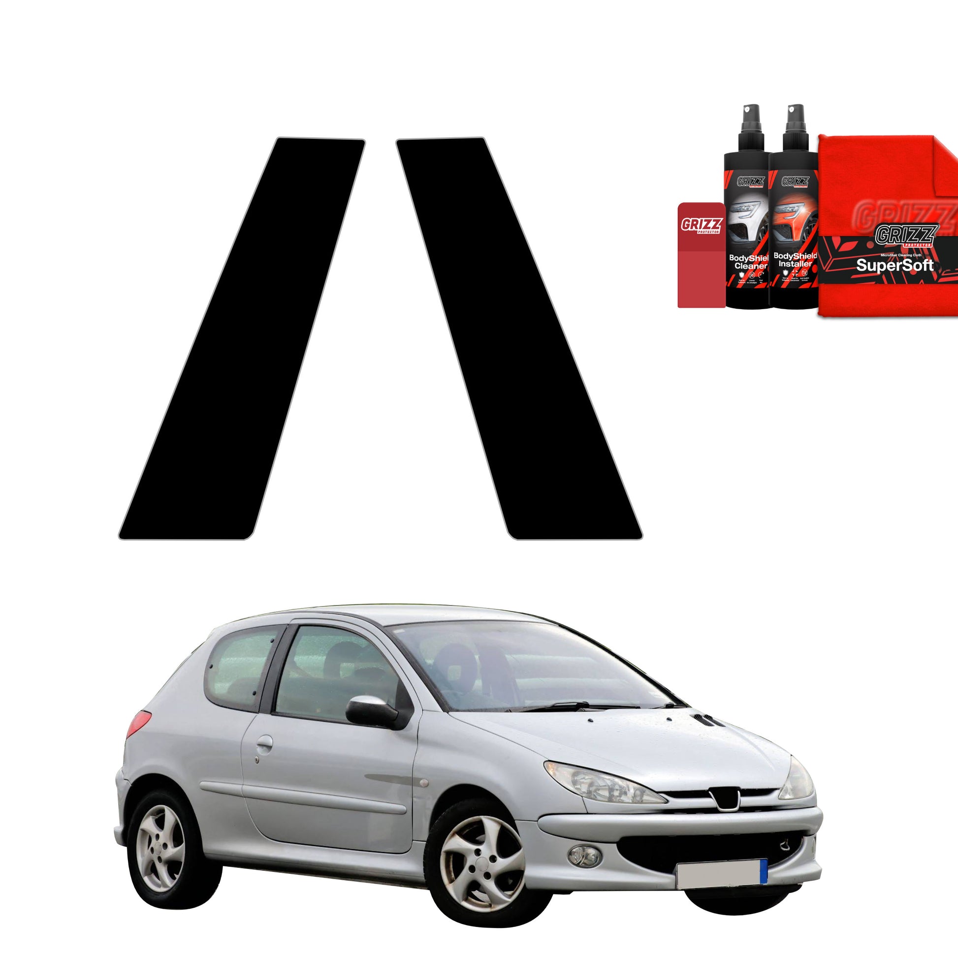 Protective film for exterior car parts – shields against scratches, chips, and scuffs
