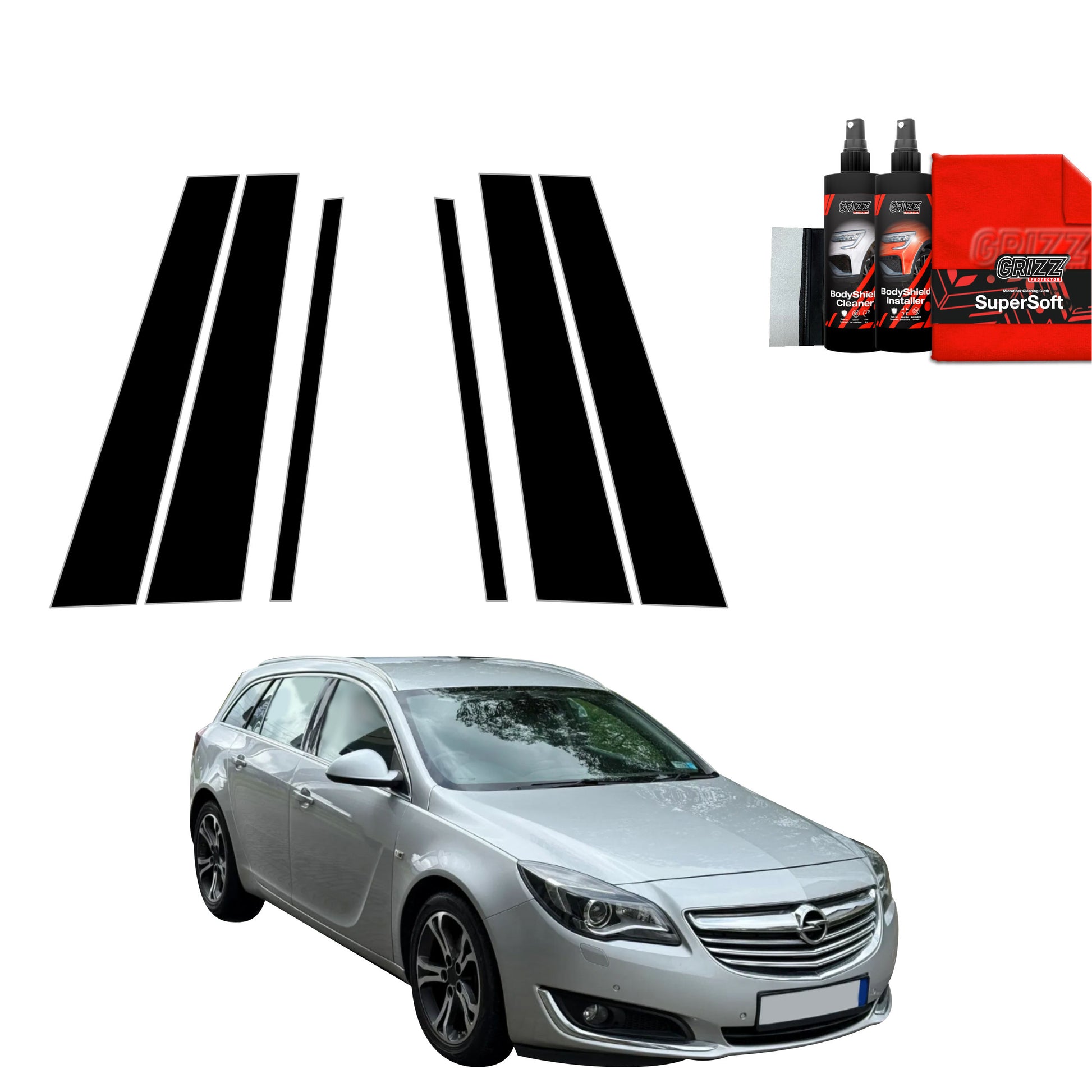 Protective film for exterior car parts – shields against scratches, chips, and scuffs