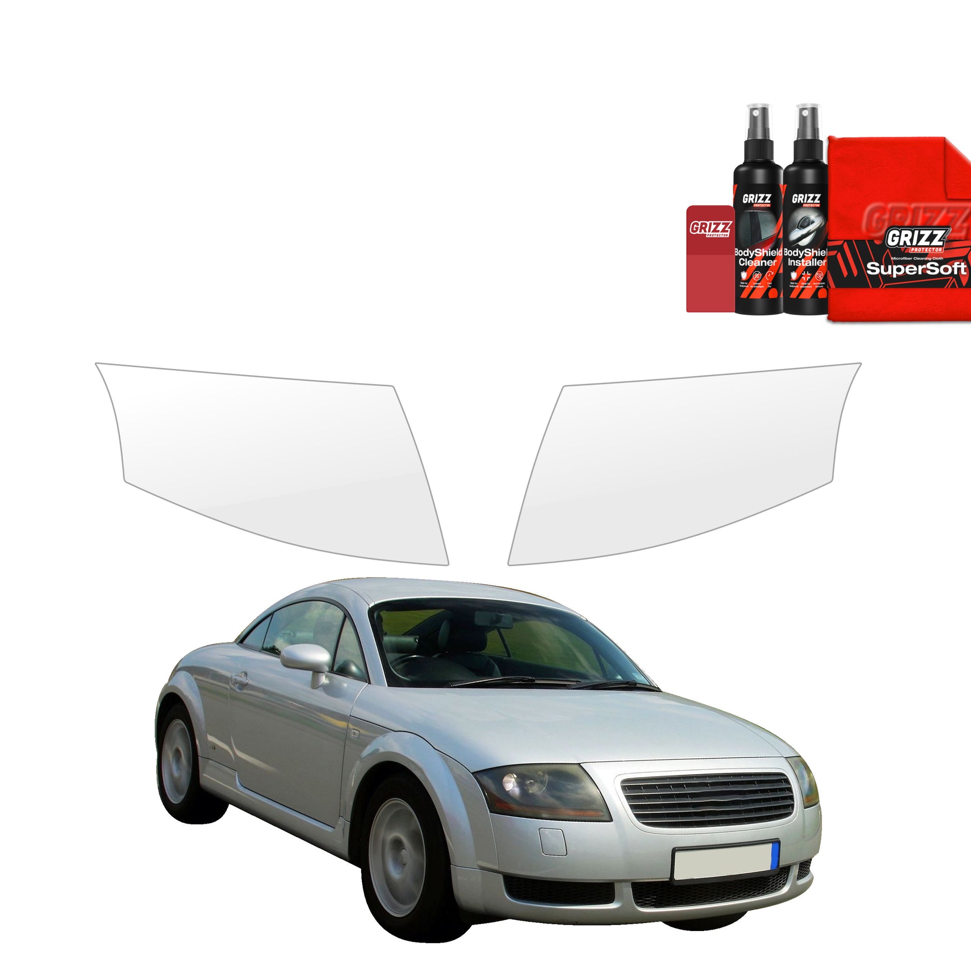 Protective film for exterior car parts – shields against scratches, chips, and scuffs