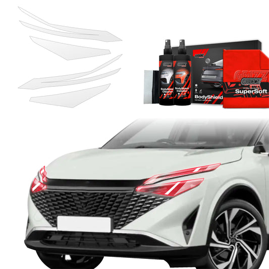 Protective film for exterior car parts – shields against scratches, chips, and scuffs