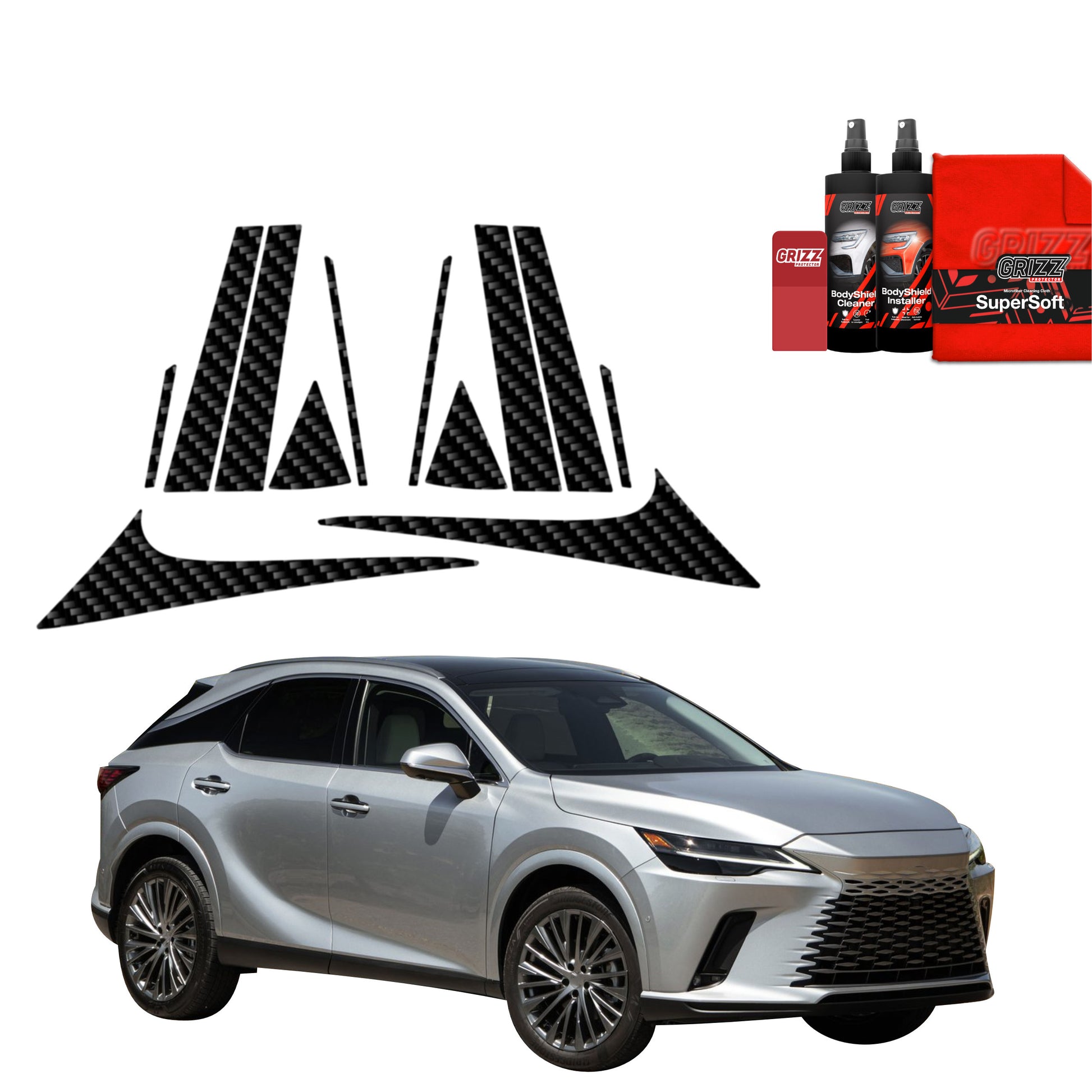 Protective film for exterior car parts – shields against scratches, chips, and scuffs