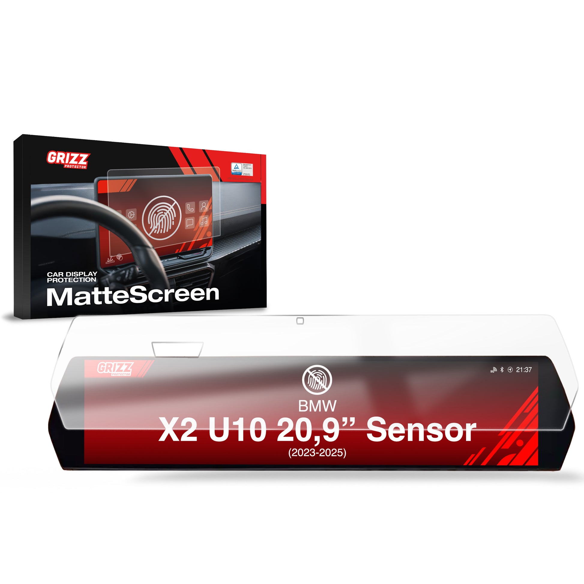 Scratch-resistant film for automotive interior elements