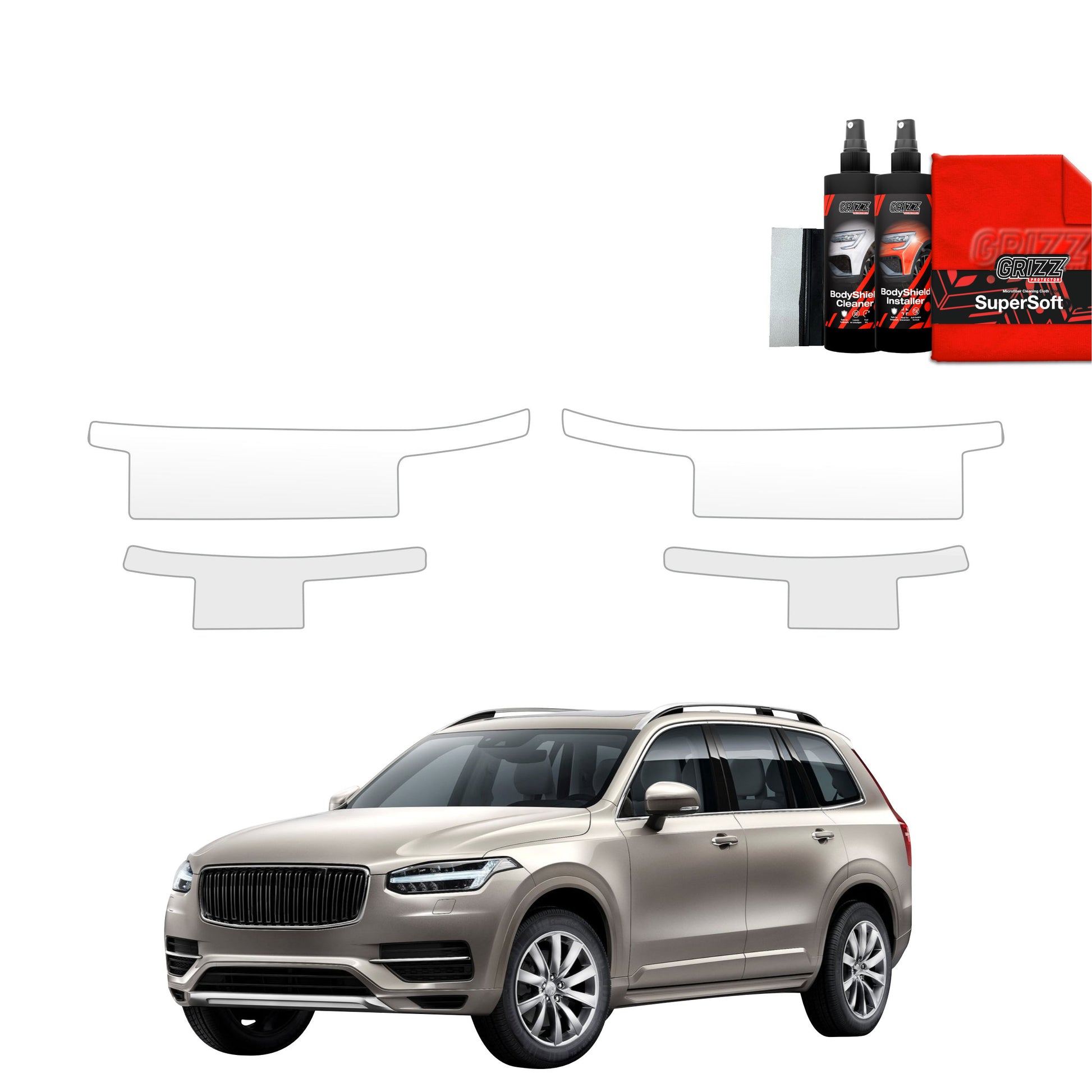 Protective film for exterior car parts – shields against scratches, chips, and scuffs