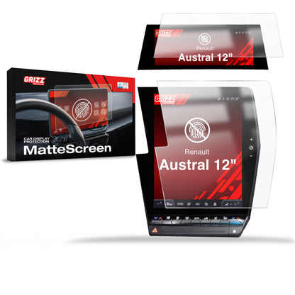 Anti-fingerprint screen protector for car touchscreen