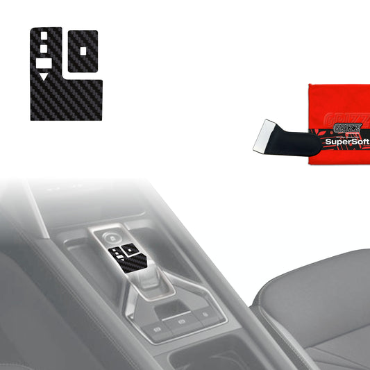 Scratch-resistant film for automotive interior elements