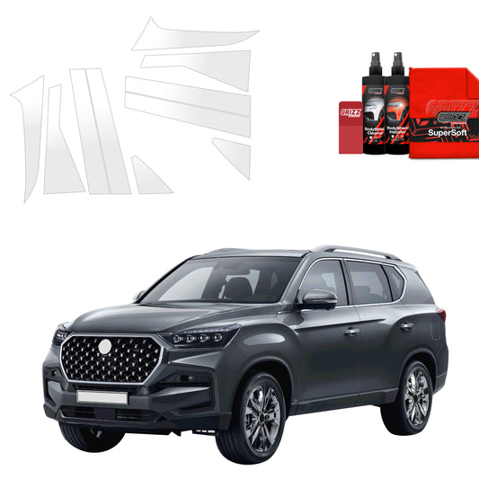 Protective film for exterior car parts – shields against scratches, chips, and scuffs