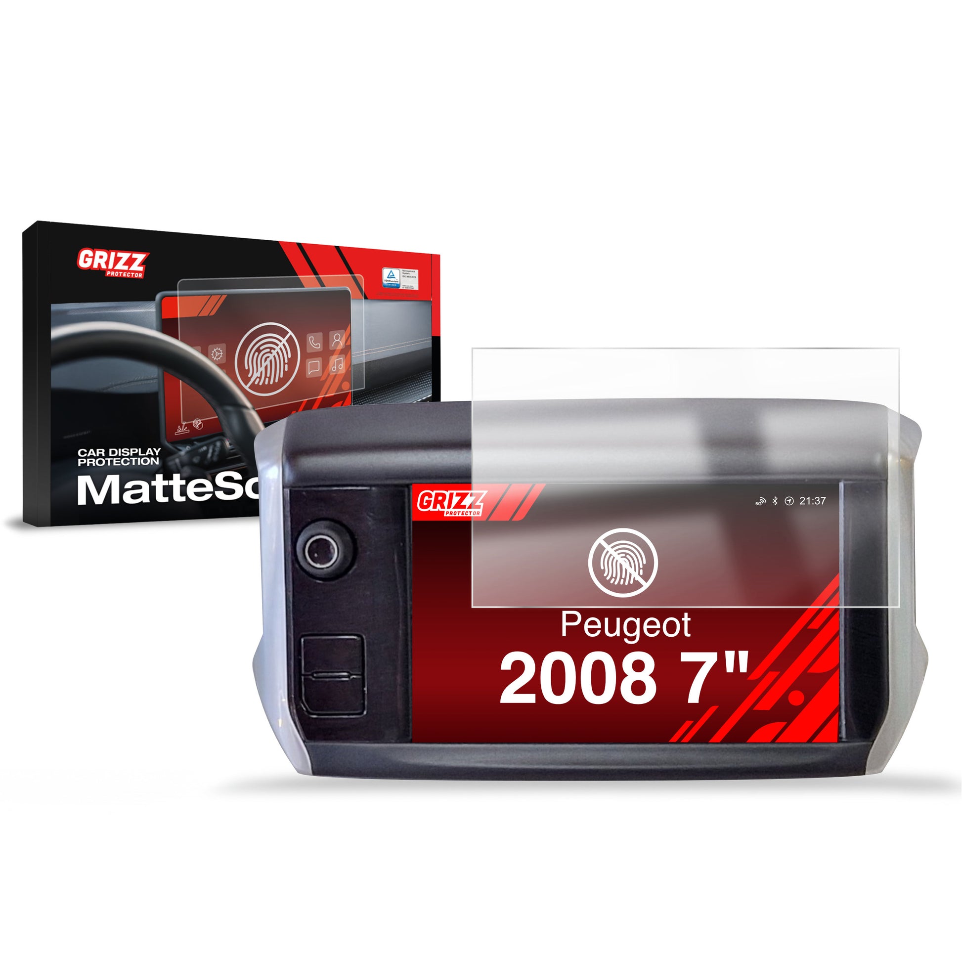 Anti-fingerprint screen protector for car touchscreen