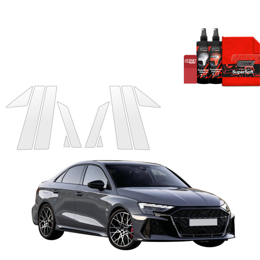 Protective film for exterior car parts – shields against scratches, chips, and scuffs