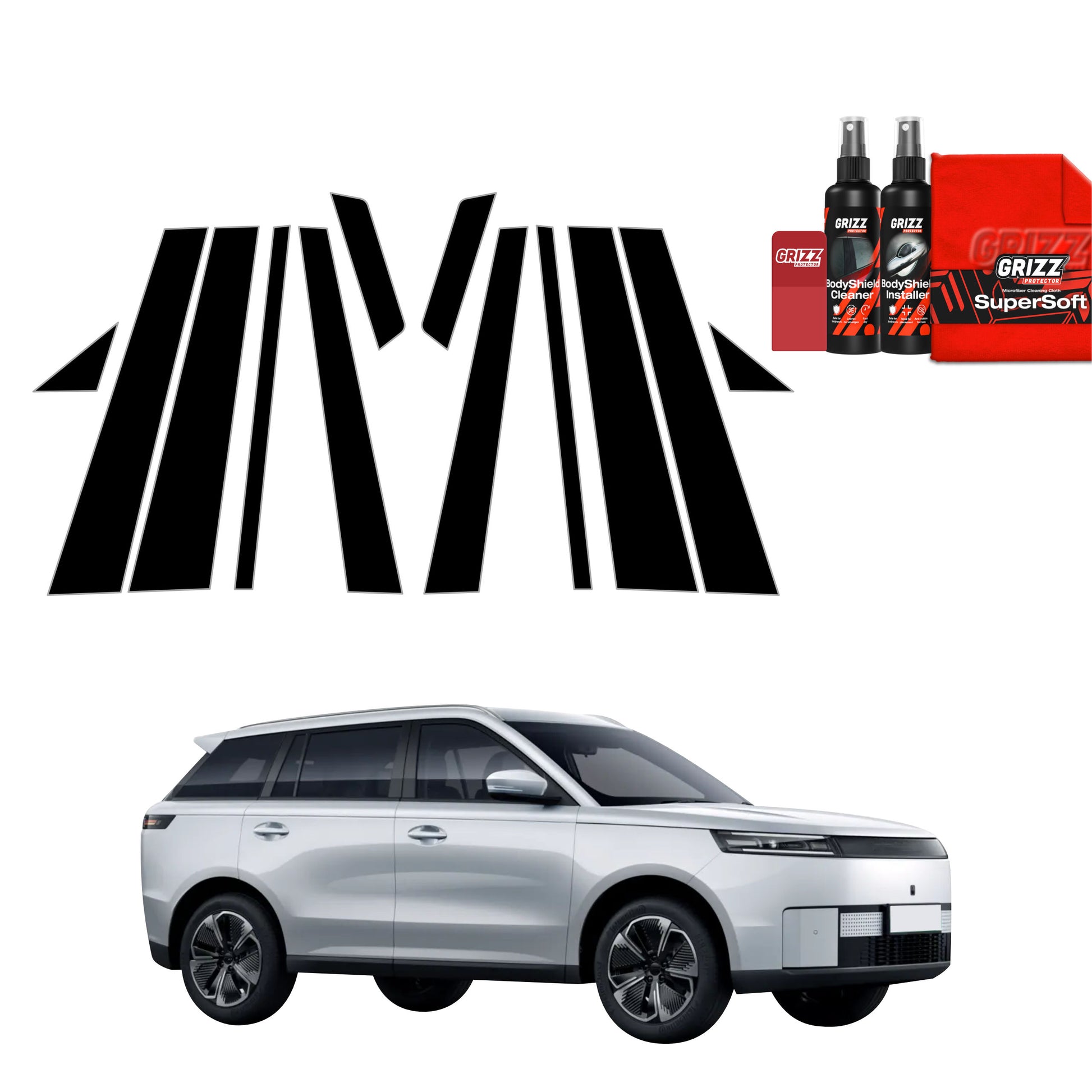 Protective film for exterior car parts – shields against scratches, chips, and scuffs