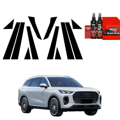 Protective film for exterior car parts – shields against scratches, chips, and scuffs