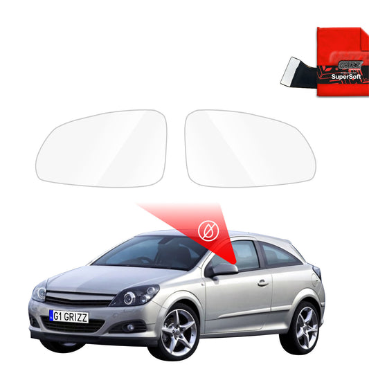 Rain protection film for exterior mirrors