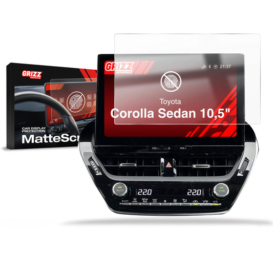 Anti-fingerprint screen protector for car touchscreen