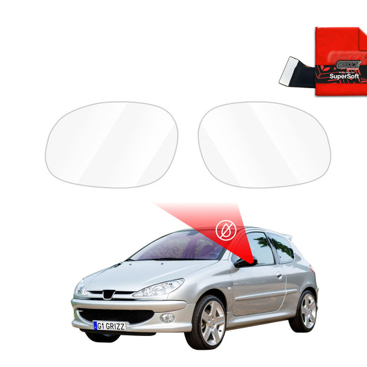 Rain protection film for exterior mirrors