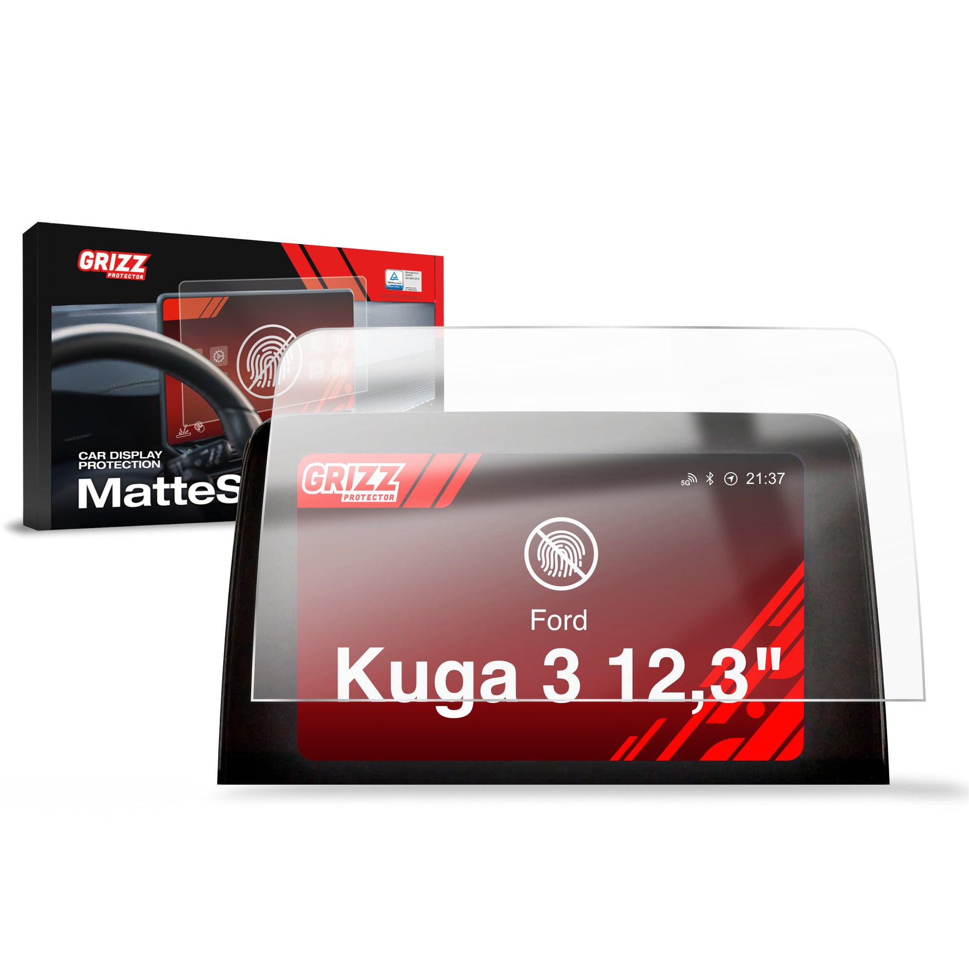 Anti-fingerprint screen protector for car touchscreen