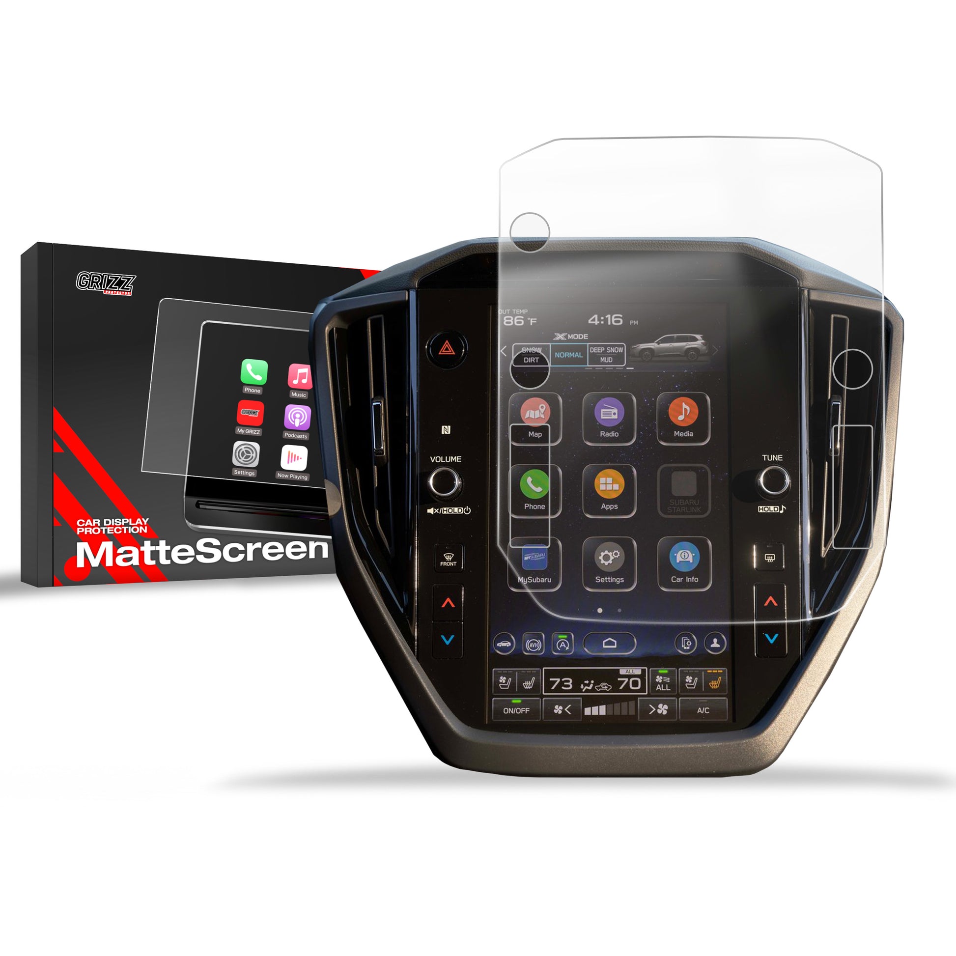 Anti-fingerprint screen protector for car touchscreen – scratch-resistant and easy to apply