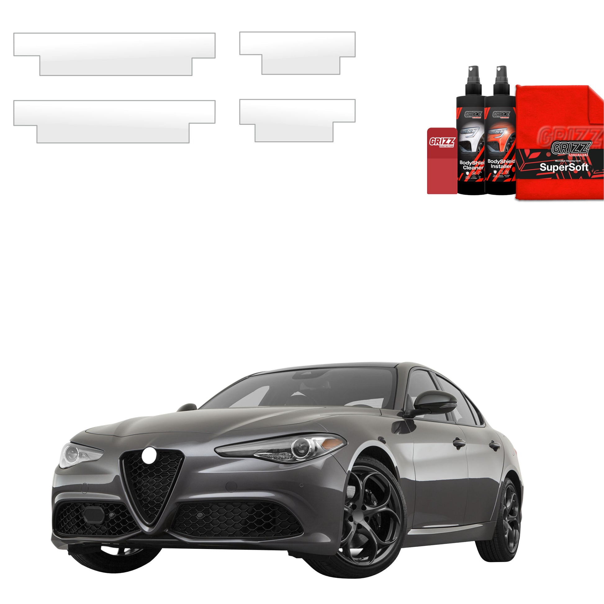 Protective film for exterior car parts – shields against scratches, chips, and scuffs