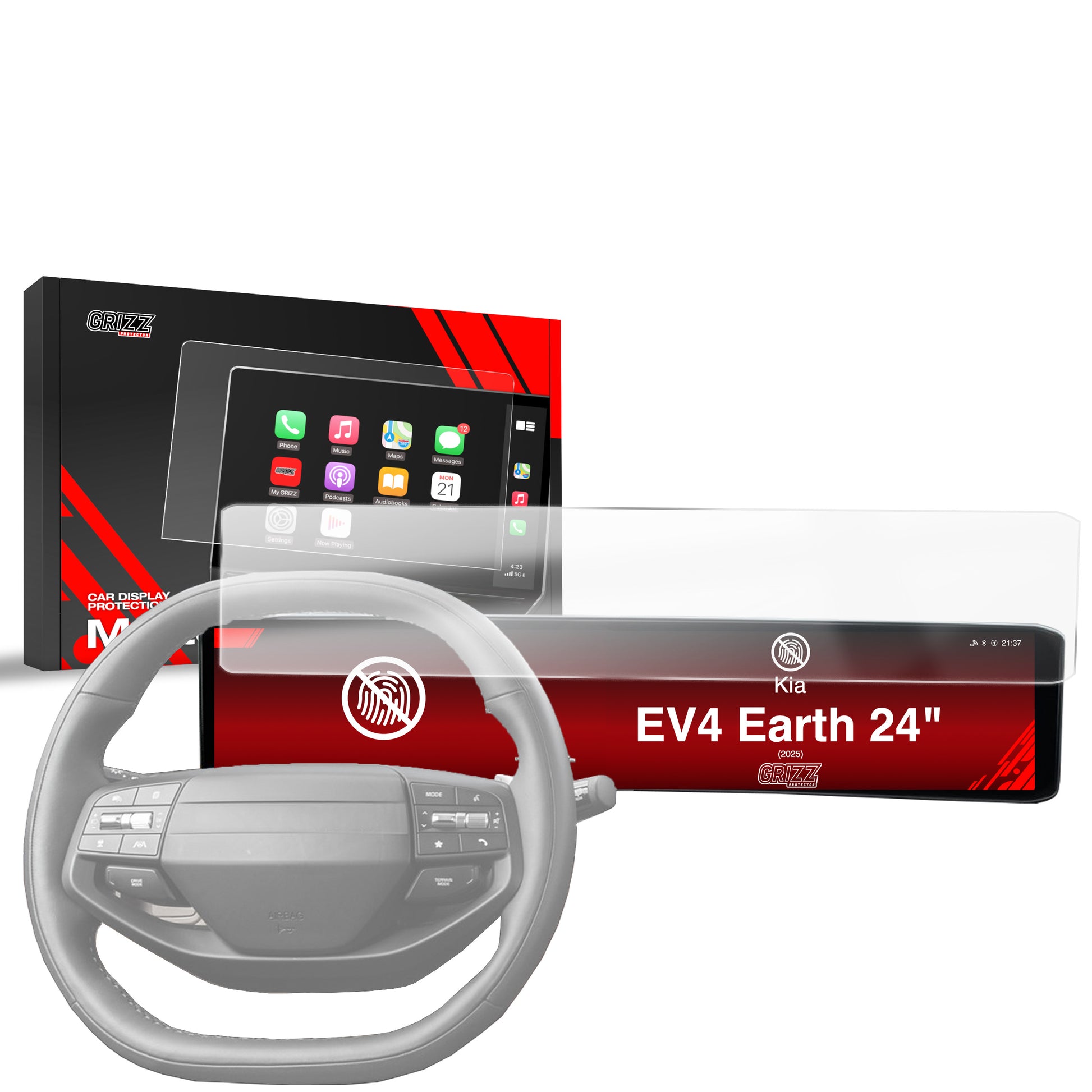 Scratch-resistant film for automotive interior elements