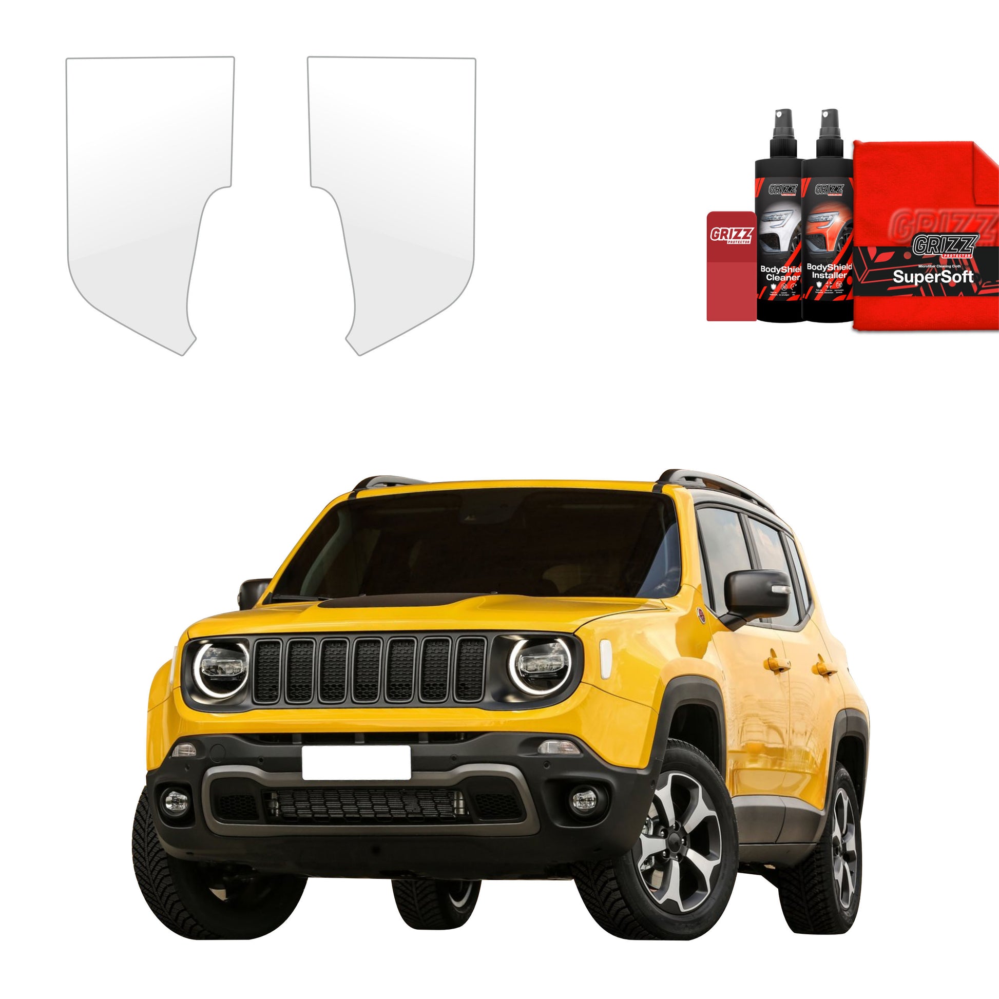 Protective film for exterior car parts – shields against scratches, chips, and scuffs
