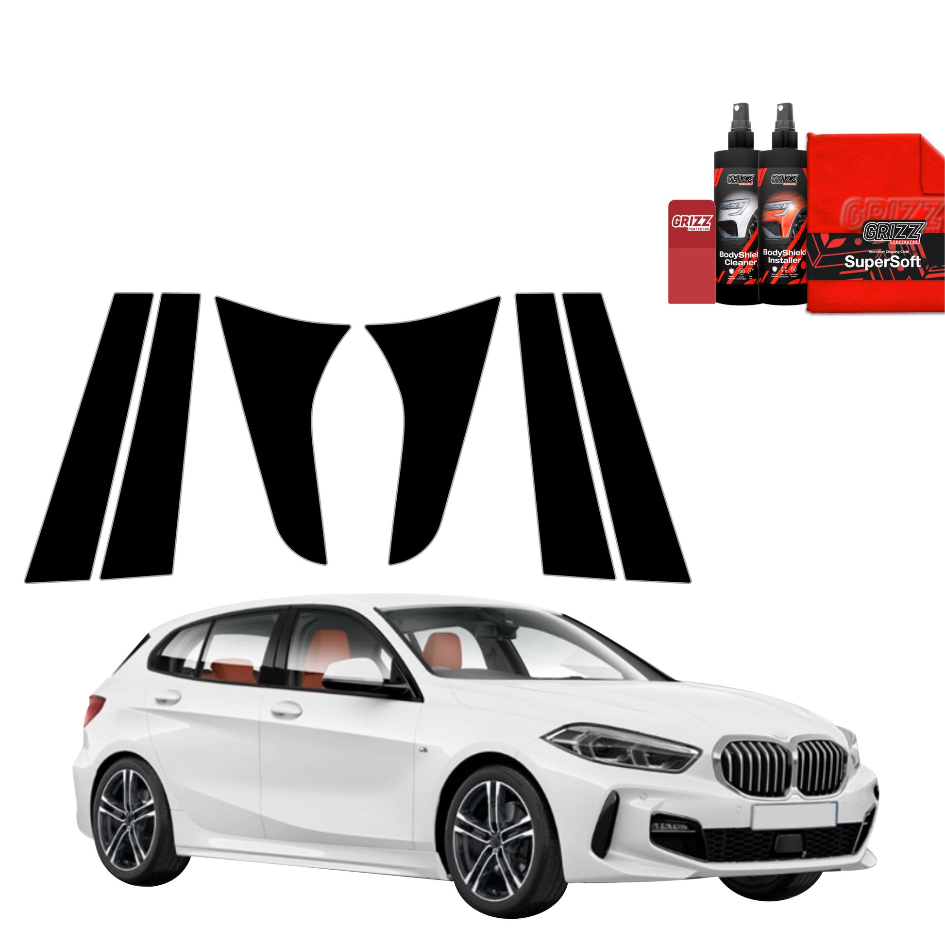 Protective film for exterior car parts – shields against scratches, chips, and scuffs