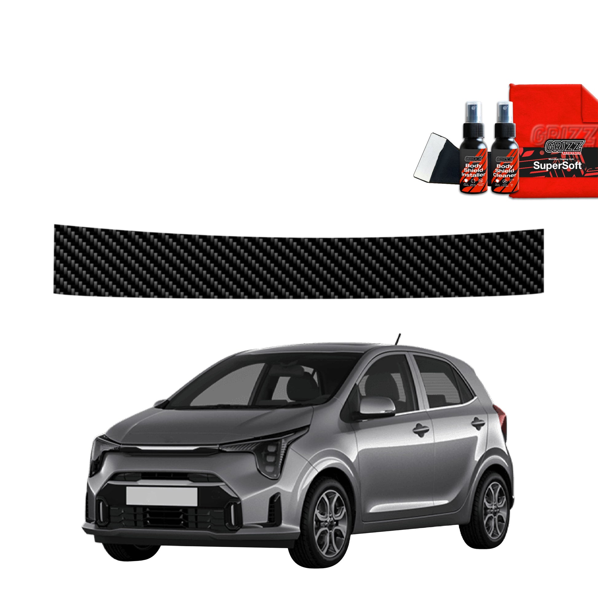 Protective film for exterior car parts – shields against scratches, chips, and scuffs